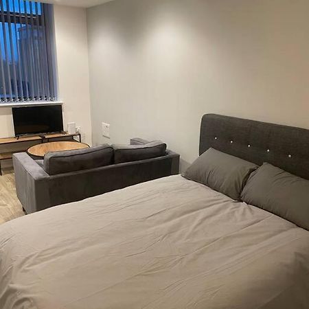 Ferienwohnung Stylish Flat In Old Trafford Manchester Exterior foto